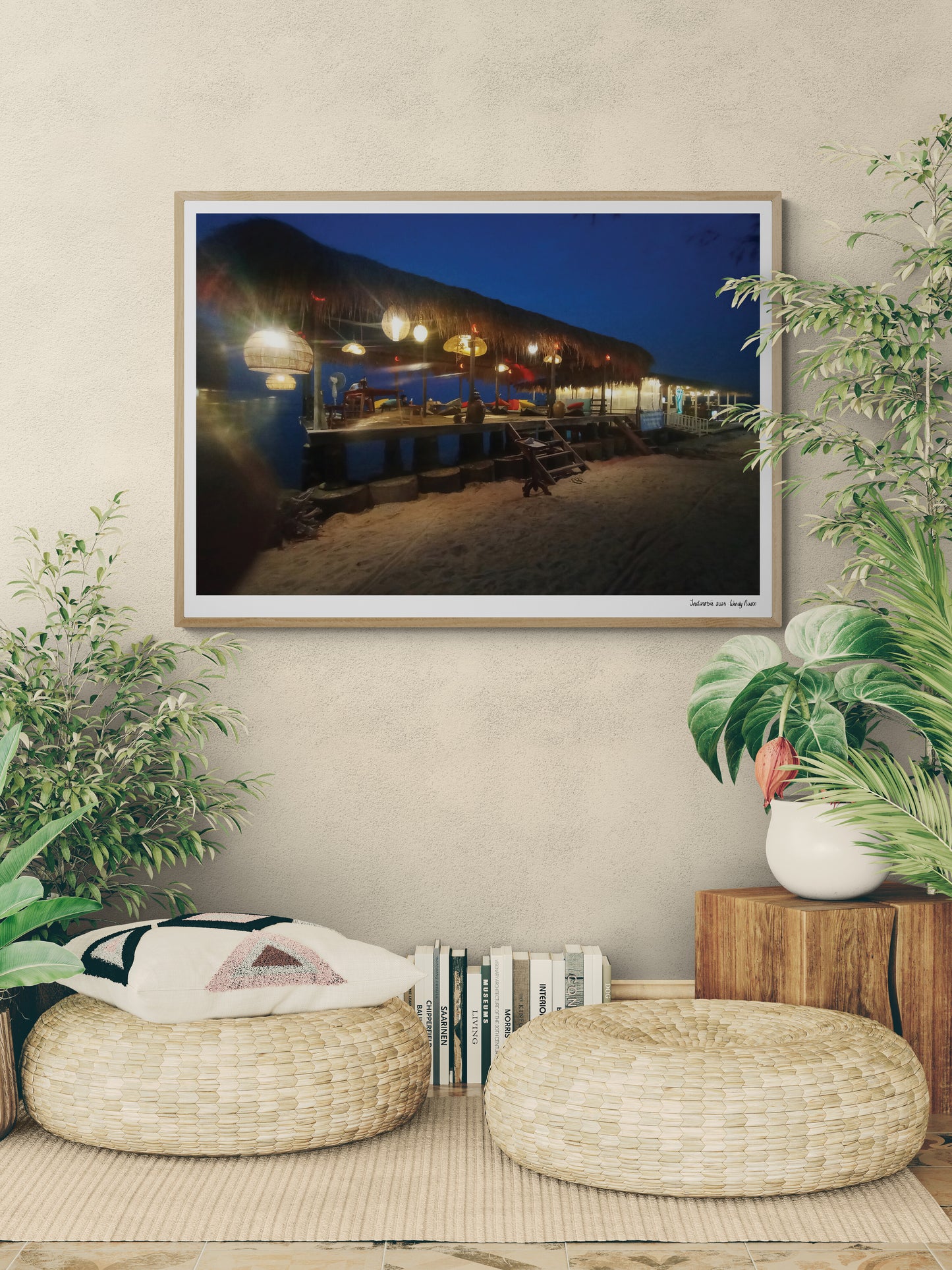 Night bar |  Framed & Mounted Print