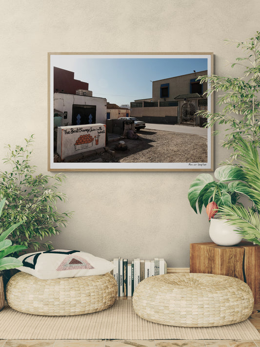 Juice counter | Framed & Mounted Print