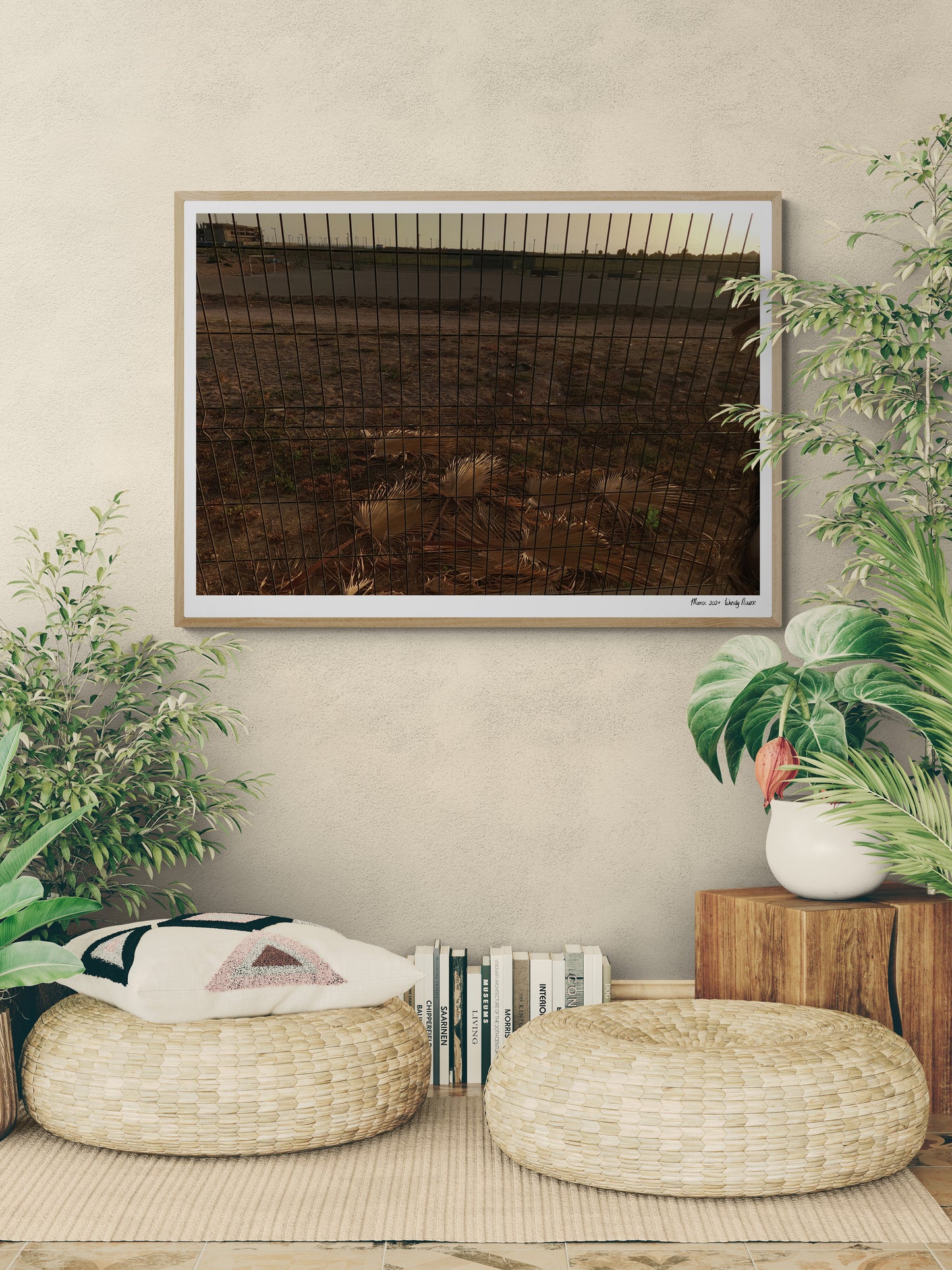 Palm leaves |  Framed & Mounted Print