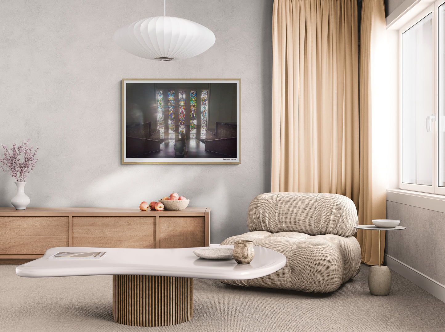 Window |  Framed & Mounted Print