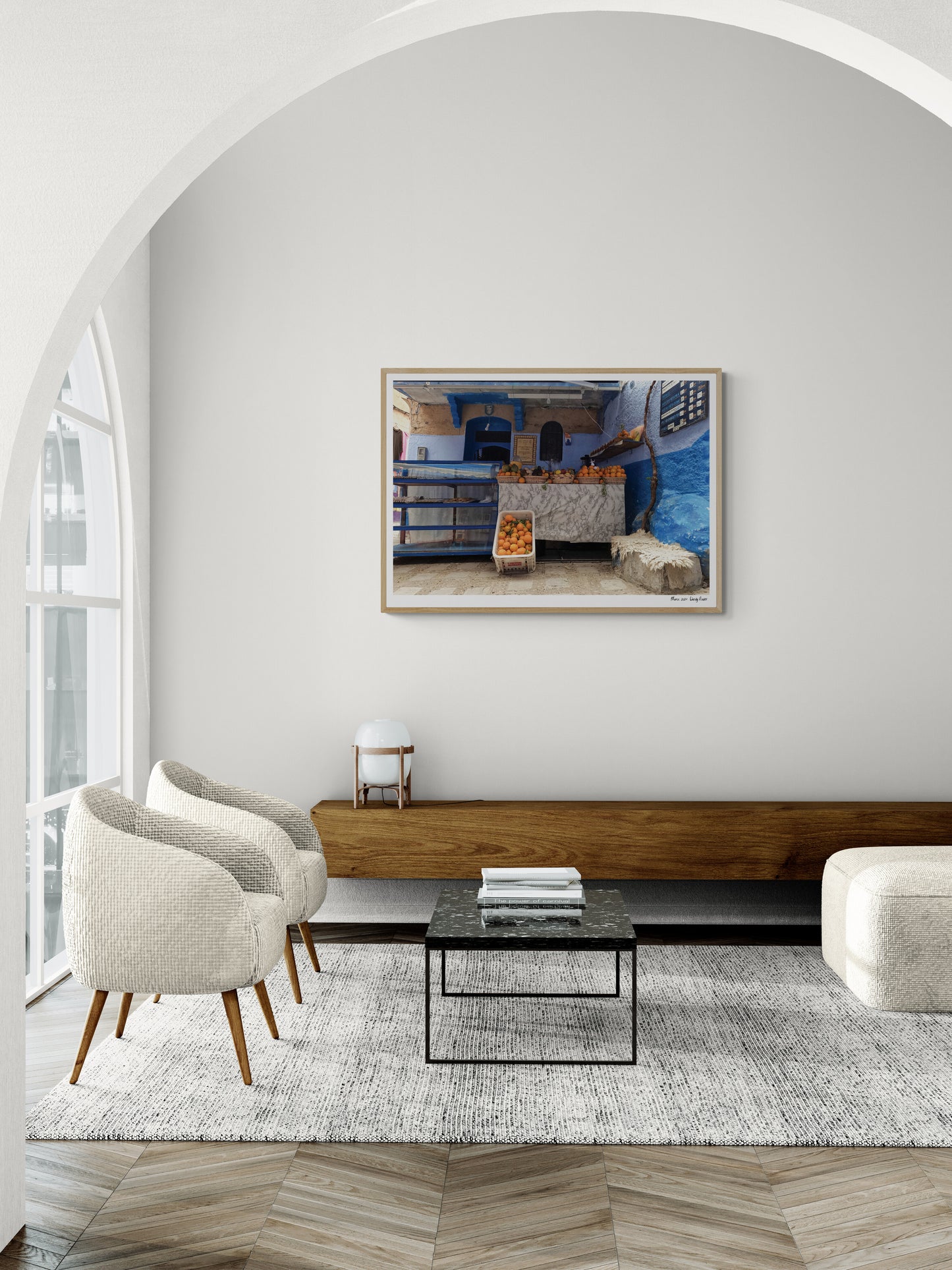 Orange shop | Framed & Mounted Print