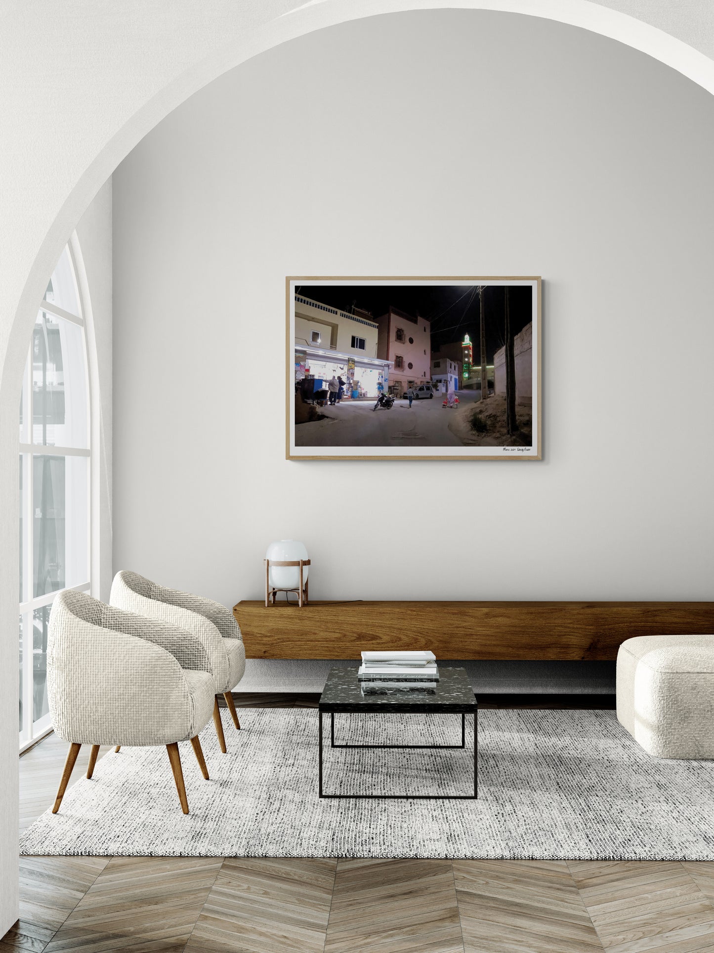 Night shop |  Framed & Mounted Print