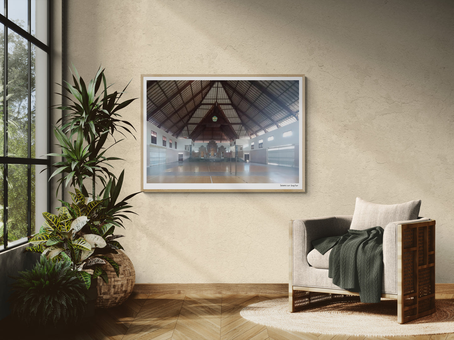 Sports temple |  Framed & Mounted Print