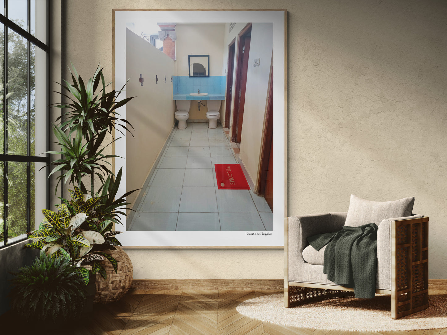 Public toilet | Framed & Mounted Print