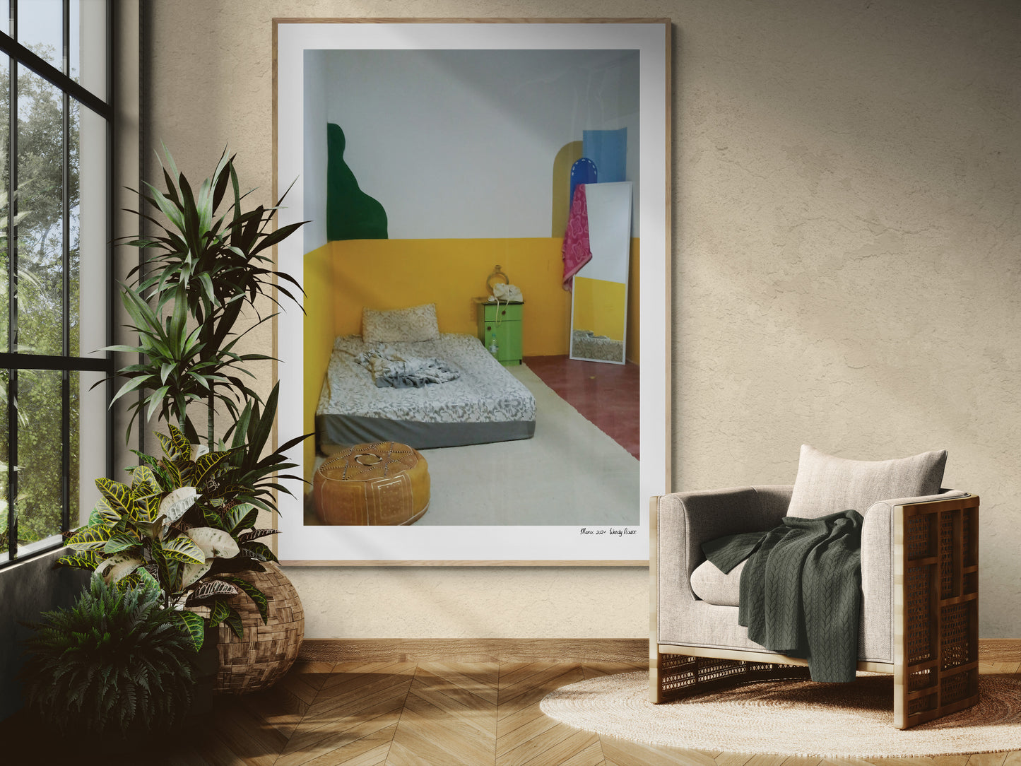 Bedroom | Framed & Mounted Print