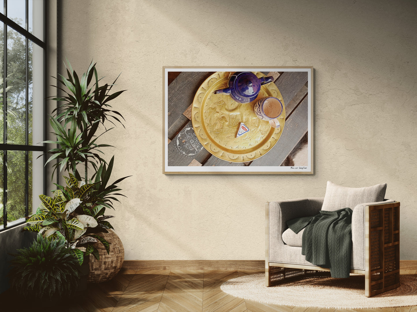 Atay Holandaise Framed & Mounted Print
