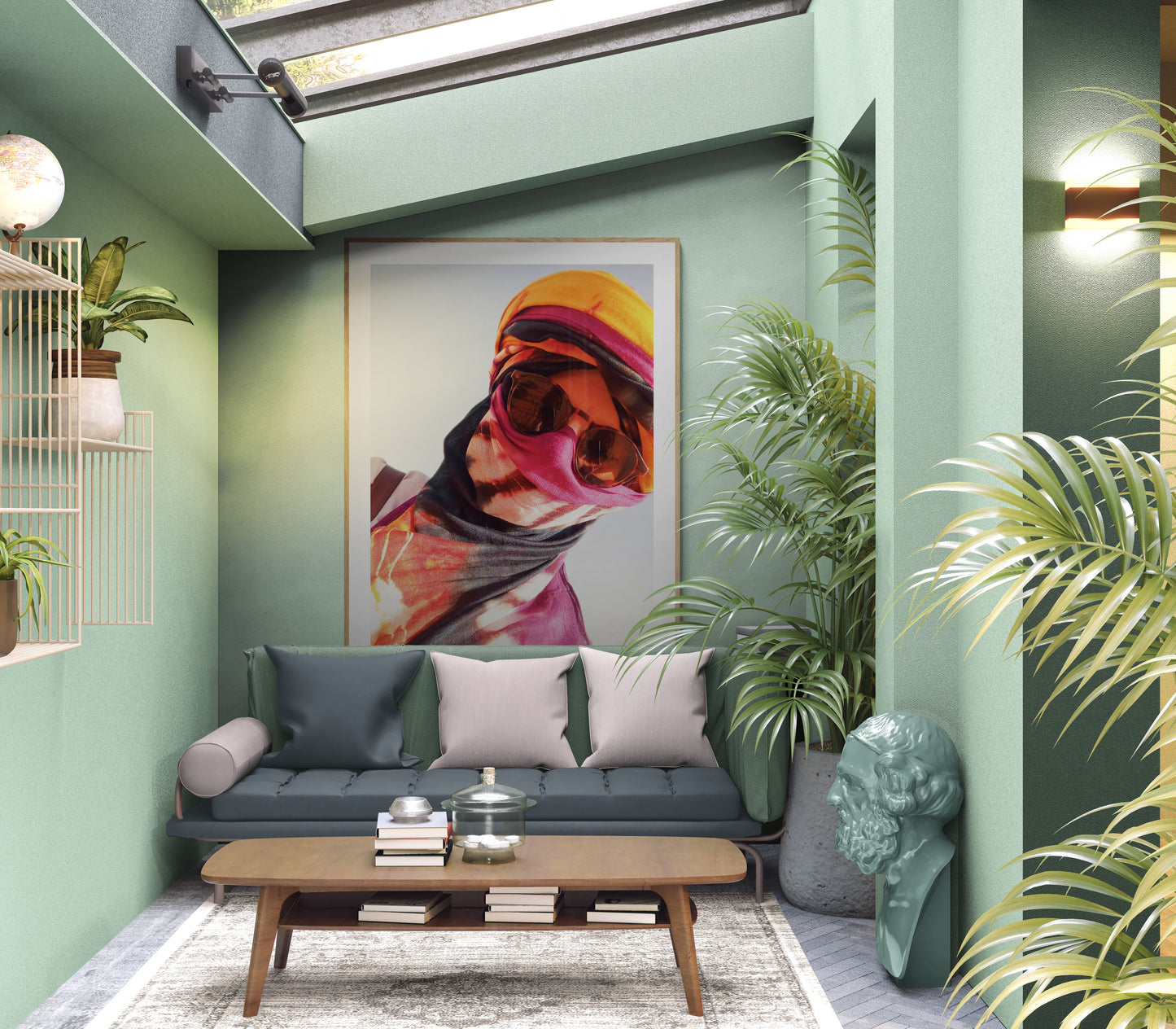 Self portrait | Framed & Mounted Print