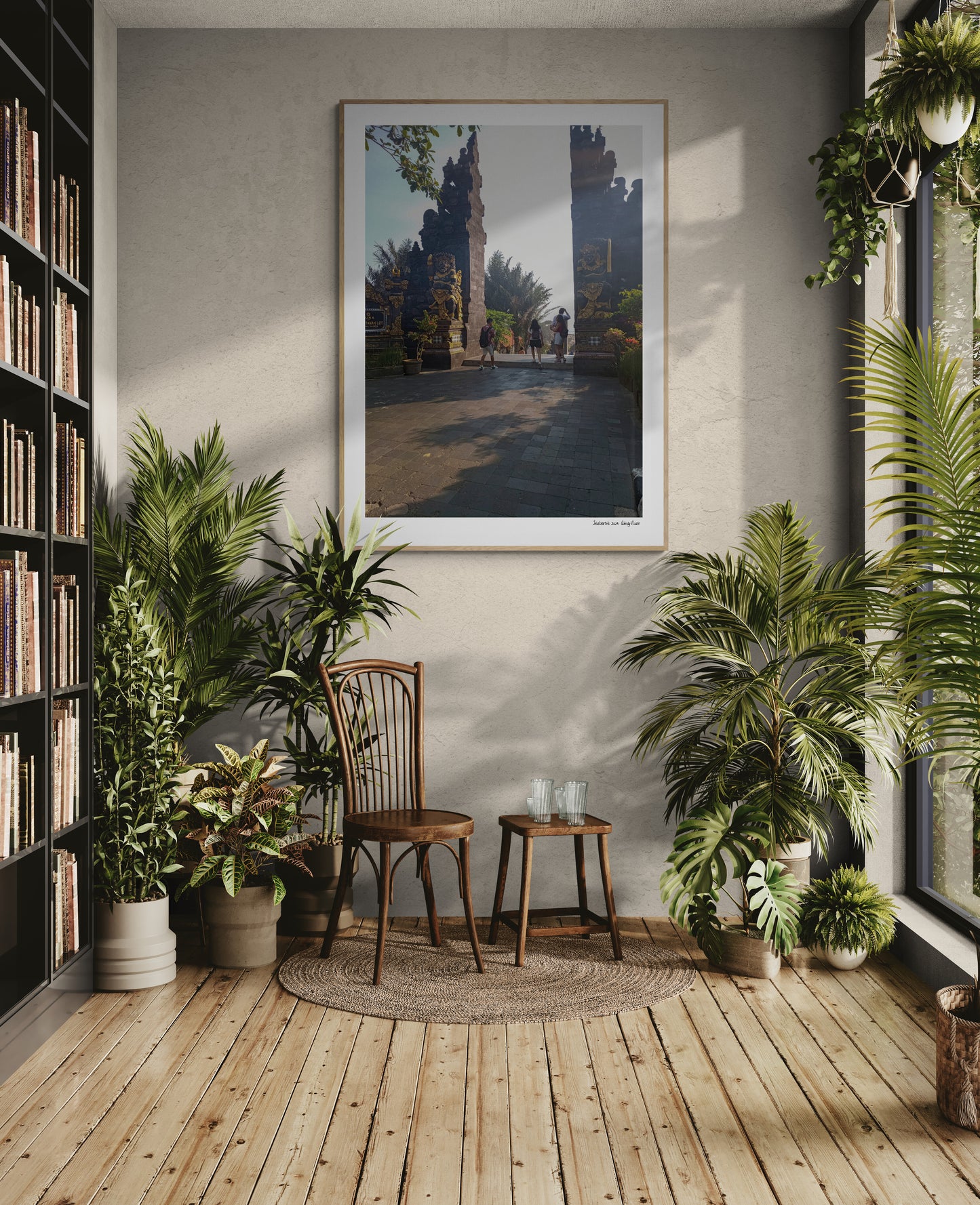 Temple gate |  Framed & Mounted Print