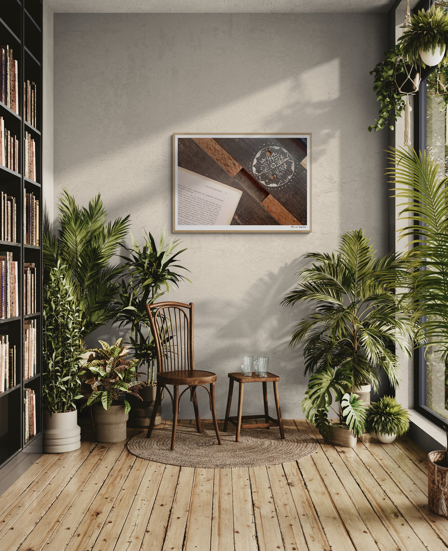 Compass |  Framed & Mounted Print