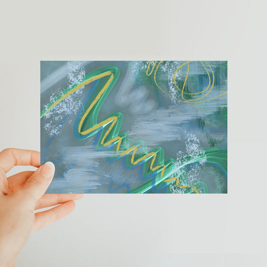Turning Tables | Classic Postcard
