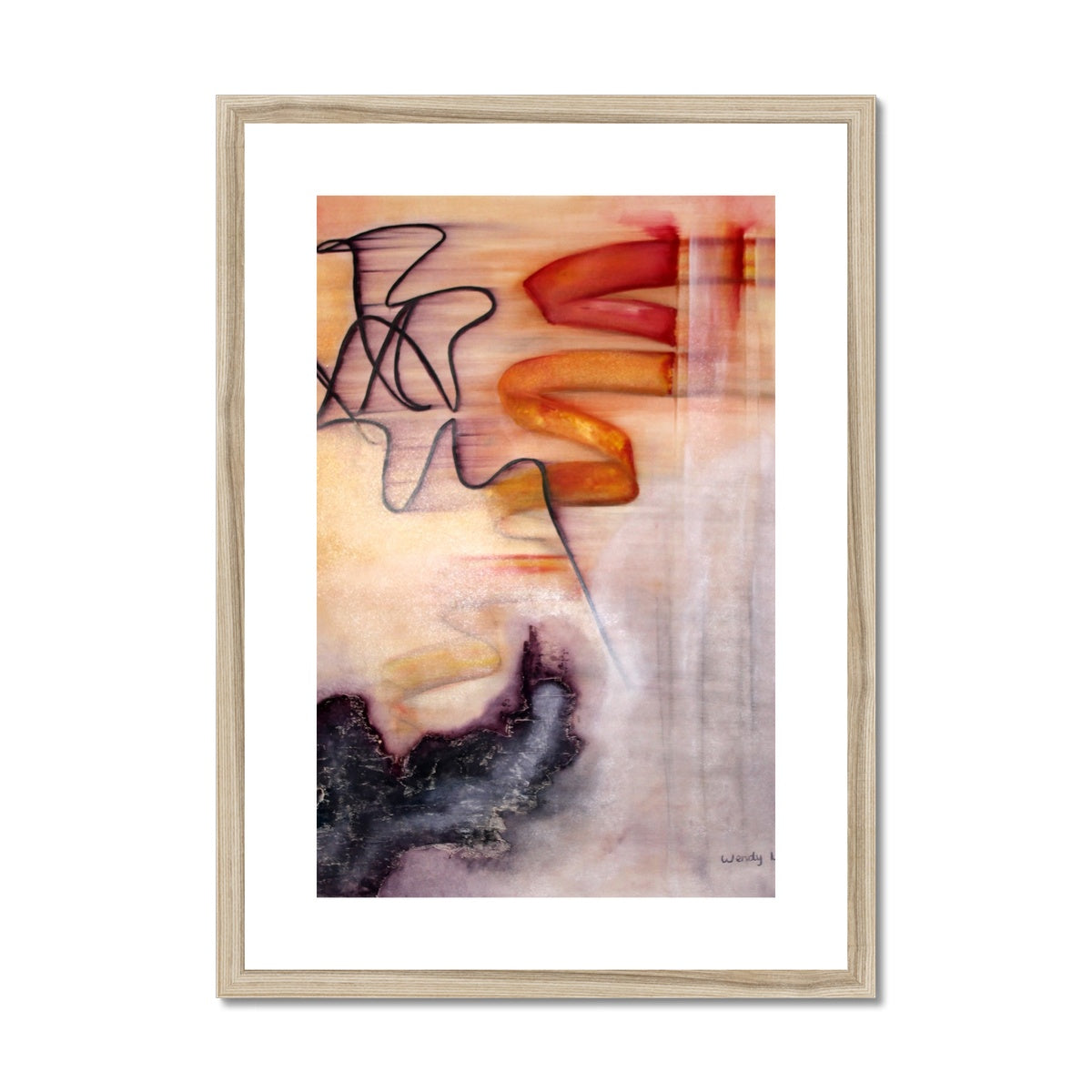 The Couple |  Framed & Mounted Print