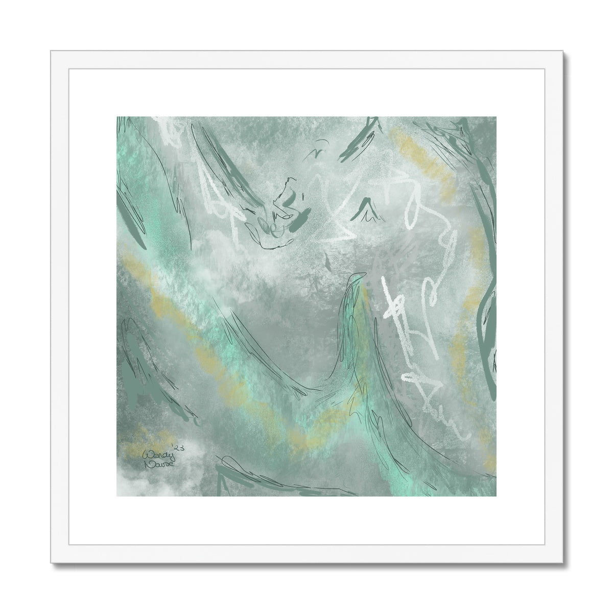 Confusion |  Framed & Mounted Print