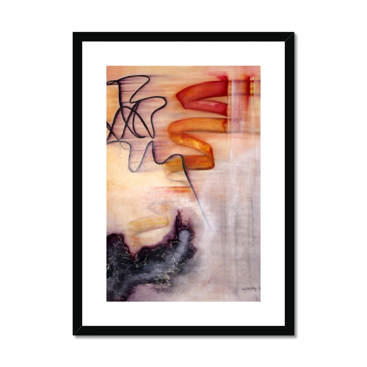 The Couple |  Framed & Mounted Print