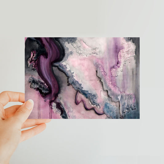 The Purple Man | Classic Postcard